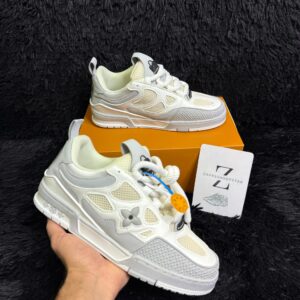 LV SKATE WHITE-GREY