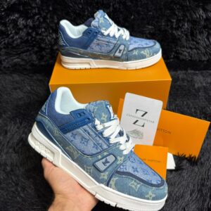 LV TRAINER AZUL DENIM