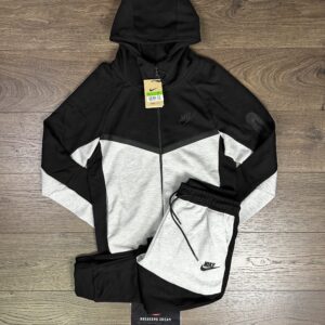 CHANDAL NIKE TECH FLEEXE GREY/BLACK