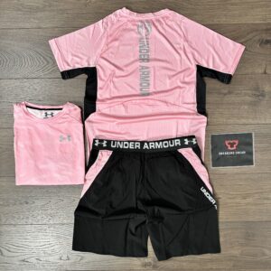 CHANDAL UNDER ARMOUR PINK CORTO
