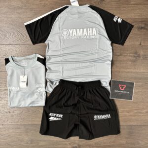 CHANDAL CORTO YAMAHA GRIS/NEGRO