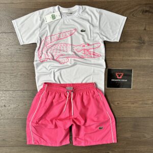 CHANDAL CORTO LACOSTE PINK